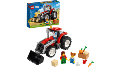 LEGO City Tractor 60287 Building Toy Set for Kids, Boys, and Girls Ages 5+ (148 Pieces)