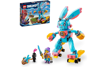 LEGO DREAMZzz Izzie and Bunchu The Bunny 71453 Building Toy Set - 2 Ways to Build, Includes Grimspawn and Izzie Minifigure - Great Gift for Kids Ages 7+