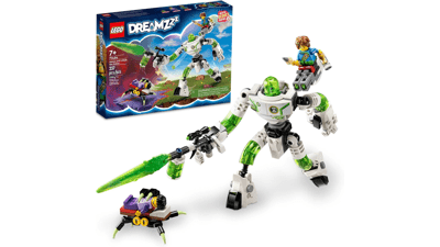 LEGO DREAMZzz Mateo and Z-Blob The Robot 71454 Building Toy Set - 2-in-1 Build, Transforms to Robot - Great Gift for Kids Ages 7 and Up
