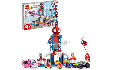 LEGO Marvel Spider-Man Webquarters Hangout 10784 Building Set - Spidey and His Amazing Friends Series