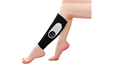 LINGTENG Leg Massager with Heat, Cordless Air Compression for Circulation and Pain Relief - 3 Intensities - Gifts for Women