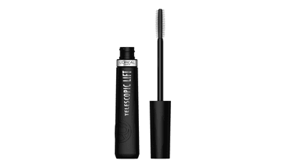 L’Oréal Paris Telescopic Lift Mascara, Lengthening and Volumizing Eye Makeup, Up to 36HR Wear, Black
