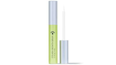 Lash Serum for Natural Fuller & Longer Looking Lashes & Brows - Rapid Enhancing Eyelash Growth, Cruelty-Free & Vegan