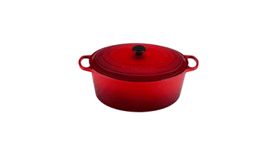 Le Creuset Signature Oval Dutch Oven - 15.5 qt. - Cerise