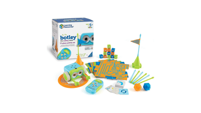 Learning Resources Botley Coding Robot Activity Set - 77 Pieces, Ages 5+, Screen-Free STEM Toys for Kids