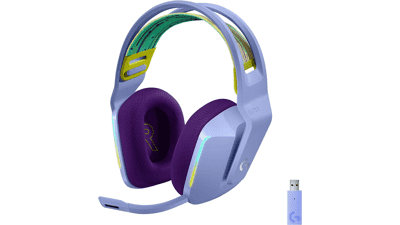 Logitech G733 Wireless Gaming Headset - Lilac