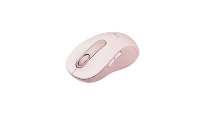 Logitech Signature M650 Wireless Mouse - Small to Medium Hands, 2-Year Battery, Silent Clicks, Customizable Buttons, Bluetooth - Rose