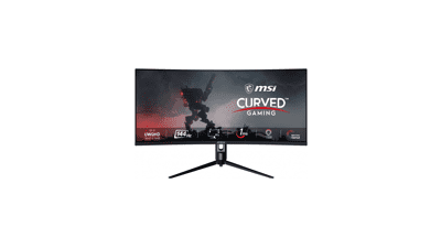 MSI Optix MAG342CQR 34-inch Curved Gaming Monitor - 3440 x 1440 (UWQHD), 144Hz Refresh Rate, AMD Freesync, Black