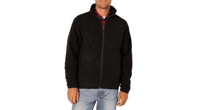 Men's Full-Zip Polar Fleece Jacket - Amazon Essentials (Big & Tall)