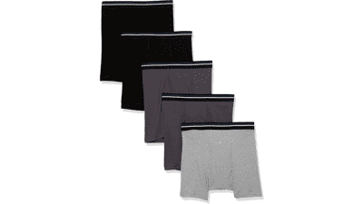 Men's Tag-Free Boxer Briefs - Pack of 5
