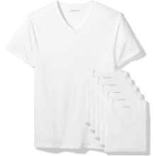 Men's V-Neck Undershirt - Pack of 6