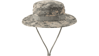 Military Boonie Hat - Tactical Adjustable Hat for Men and Women - Hunting, Fishing, Outdoor Safari Sun