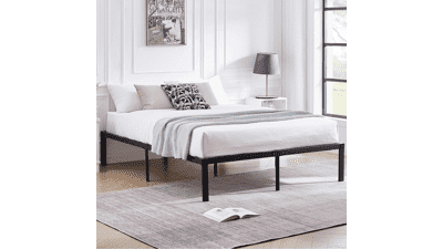 Modern Queen Size Bed Frame by VECELO