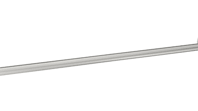 Modern Towel Bathroom Bar - Satin Nickel - 24 Inch