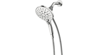 Moen Engage Chrome Magnetix Handheld Showerhead with Magnetic Docking System - 5.5-Inch, 6 Functions, High Pressure