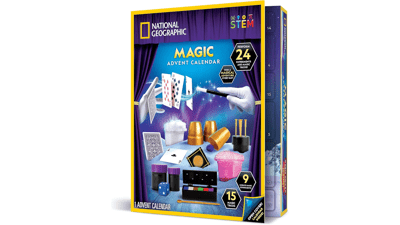NATIONAL GEOGRAPHIC Magic Advent Calendar 2023 - Jumbo Kids Advent Calendar with 24 Magic Tricks & Science Experiments