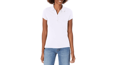 Nautica Junior's Short Sleeve Pique Polo