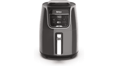 Ninja Air Fryer XL - 5.5 Qt. Capacity for Air Frying, Roasting, Baking, Reheating & Dehydrating - Grey