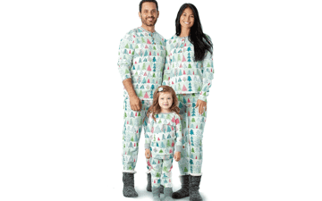 Organic Cotton Holiday Family Jammies Pajamas