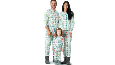 Organic Cotton Holiday Family Jammies Pajamas