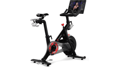 Peloton Bike | Indoor Exercise Bike with 22" HD Touchscreen