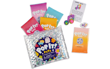 Pop It! Pets Season 1 - Mystery Bag | 5 Pets | Mini Collectables | Cute Fidget and Sensory Toy | Over 100 Companions to Collect