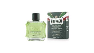 Proraso After Shave Lotion for Men - Refreshing and Toning with Menthol and Eucalyptus Oil - 3.4 Fl Oz