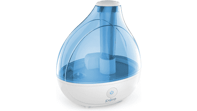 Pure Enrichment MistAire Ultrasonic Cool Mist Humidifier - Premium 1.5L Water Tank, Whisper-Quiet Operation, Automatic Shut-Off, Night Light - Lasts Up to 16 Hours