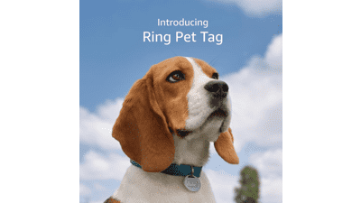 Ring Pet Tag | QR Code | Real-time Scan Alerts | Shareable Pet Profile