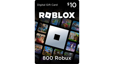 Roblox 800 Robux Digital Gift Code - Redeem Worldwide, Includes Exclusive Virtual Item - Online Game Code