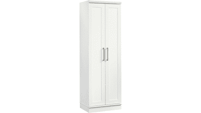 Sauder HomePlus Storage Pantry Cabinets - Soft White Finish