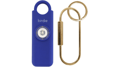 She's Birdie Personal Safety Alarm for Women - 130dB Siren, Strobe Light, Key Chain - 5 Pop Colors