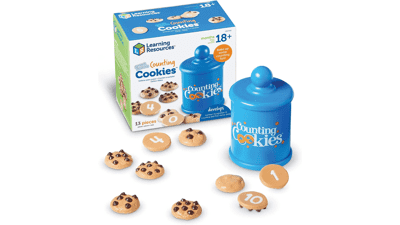 Smart Counting Cookies - 13 Pieces, Toddler Counting & Sorting Skills, Math Learning Toys