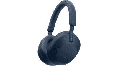 Sony WH-1000XM5 Wireless Noise Canceling Headphones with Auto Noise Canceling Optimizer, Hands-Free Calling, Alexa Voice Control - Midnight Blue