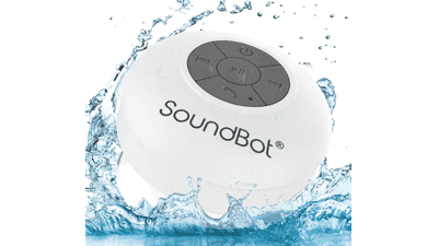 Soundbot SB510 HD Water Resistant Bluetooth Shower Speaker