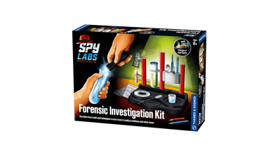 Spy Labs Inc: Forensic Investigation Kit - Collect & Analyze Evidence & Clues | Science of Detective Work