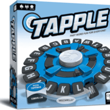 TAPPLE® Word Game | Fast-Paced Family Board Game | Choose a Category & Race Against The Timer | Last Player Standing | Learning Game for All Ages