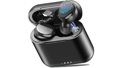 TOZO T6 True Wireless Earbuds Bluetooth 5.3 Headphones with Wireless Charging Case IPX8 Waterproof Stereo Earphones