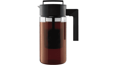 Takeya Cold Brew Coffee Maker - Black Lid Pitcher - 1 qt