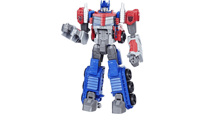 Transformers Heroic Optimus Prime Action Figure - Timeless Large-Scale Toy Truck for Kids 6 and Up (11-inch)