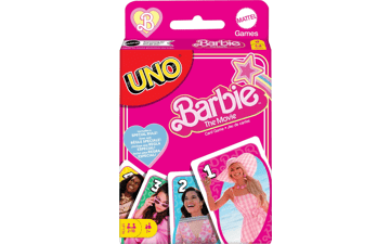 UNO Barbie The Movie Card Game - Family Night, Game Night, Travel, Camping, Party