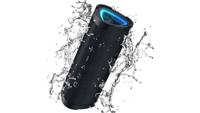Vanzon V40 Bluetooth Speakers - Portable Wireless Speaker with 24W Loud Stereo Sound, 24H Playtime, TWS & IPX7 Waterproof