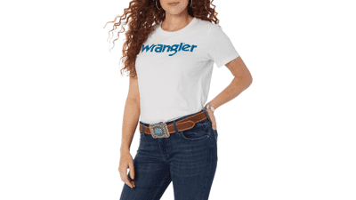 Women's Fitted Graphic T-Shirt by Wrangler