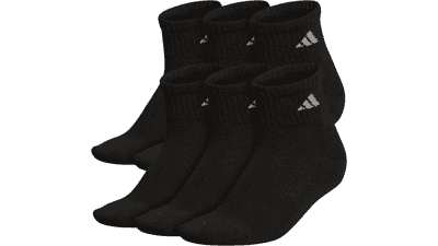 adidas Women's Quarter Socks - 6-Pack - Athletic Performance