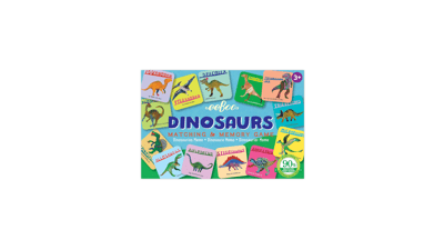 eeBoo Dinosaurs Memory and Matching Game for Ages 3 and Up