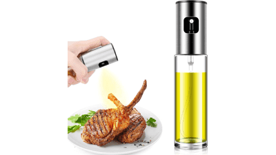 100ml Oil Sprayer, Olive Oil Dispenser, Cooking Spray Bottle, Vinegar Soy Sauce Dispenser, Oil Mister for Air Fryer, Kitchen Gadgets Accessories