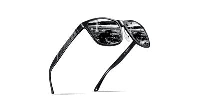 ATTCL Men's Retro Metal Frame Polarized Sunglasses