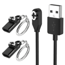 Aftershokz Headphones Aeropex AS800 Charging Cable with Type C Adapter - 3.3ft USB Magnetic Charger Cord for Shokz Bone Conduction Headphones