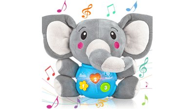 Aitbay Plush Elephant Music Baby Toys