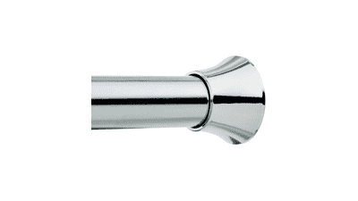 Amazon Basics Adjustable Tension Curtain Rod - Chrome